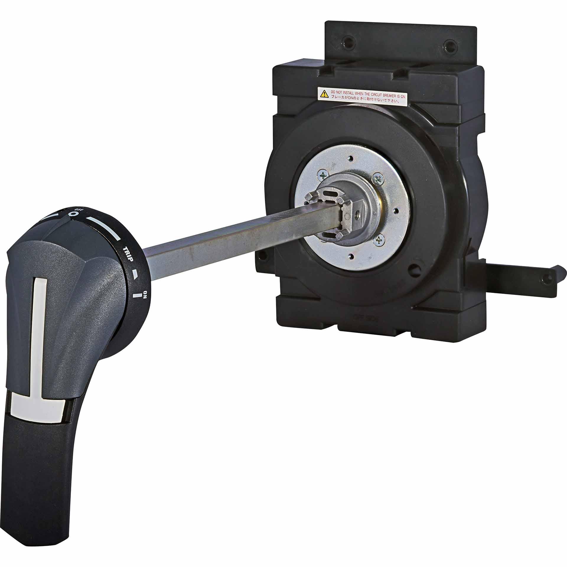 Rotary handle with locking device, for door mounting (incl. axle), for EB21250-1600