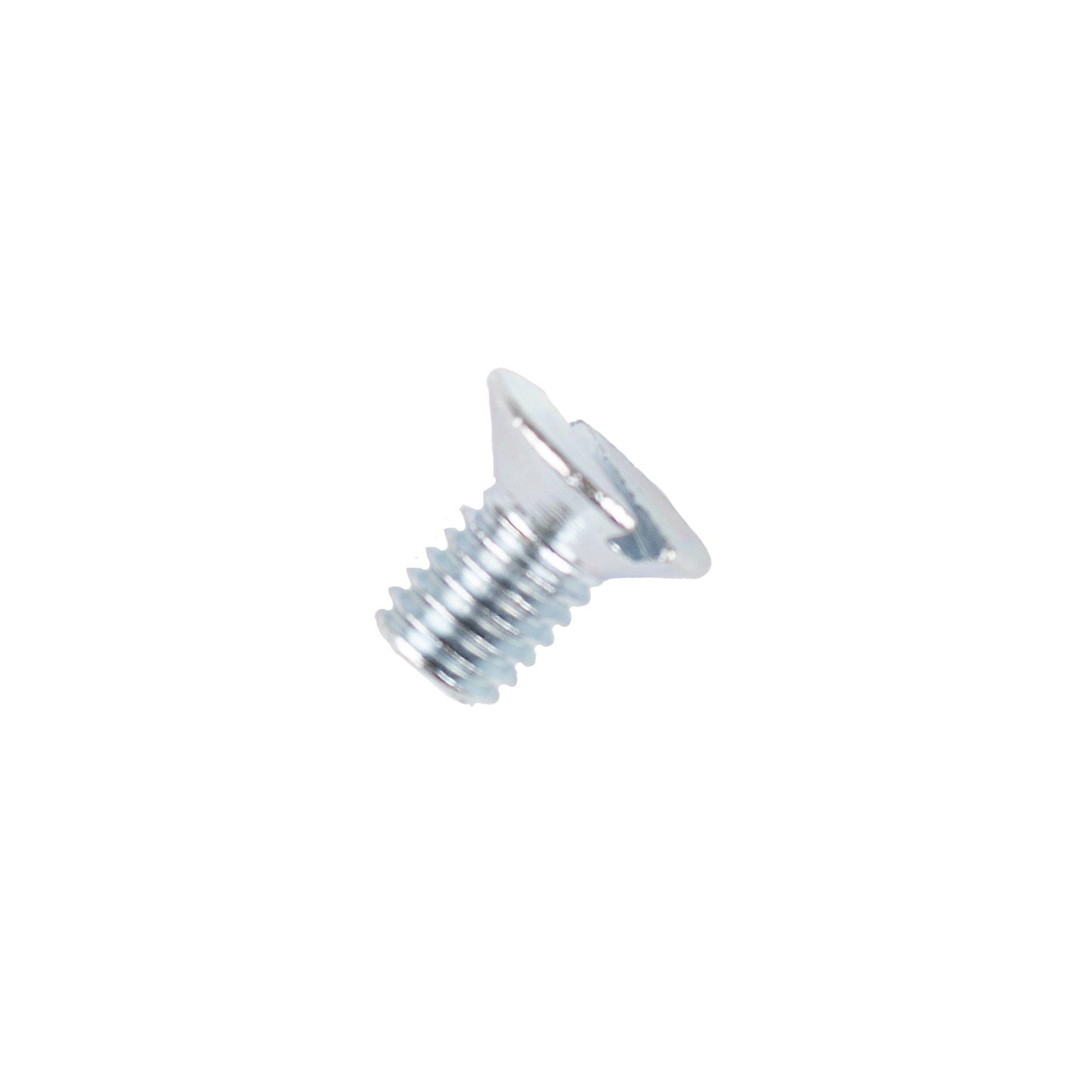 Senkschrauben mit Schlitz DIN 963A-4.8 verzinkt blau M3x10mm