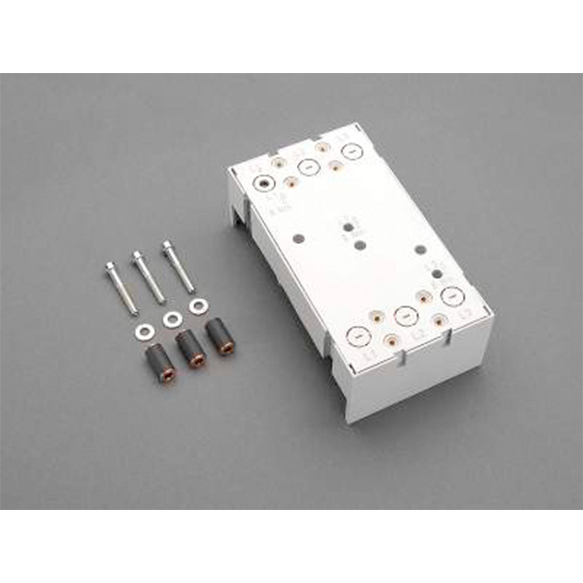 3P Sammelschienenadapter 250A, Schraubanschluss oben / unten , 105x190mm