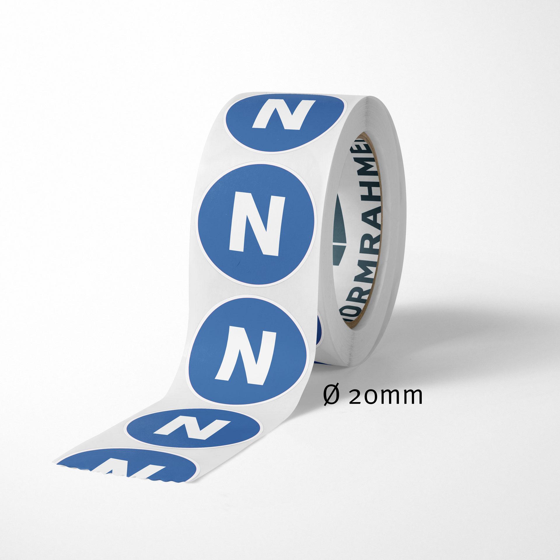 Neutralleiter N Ø 20mm, Rolle à 500 Stk.