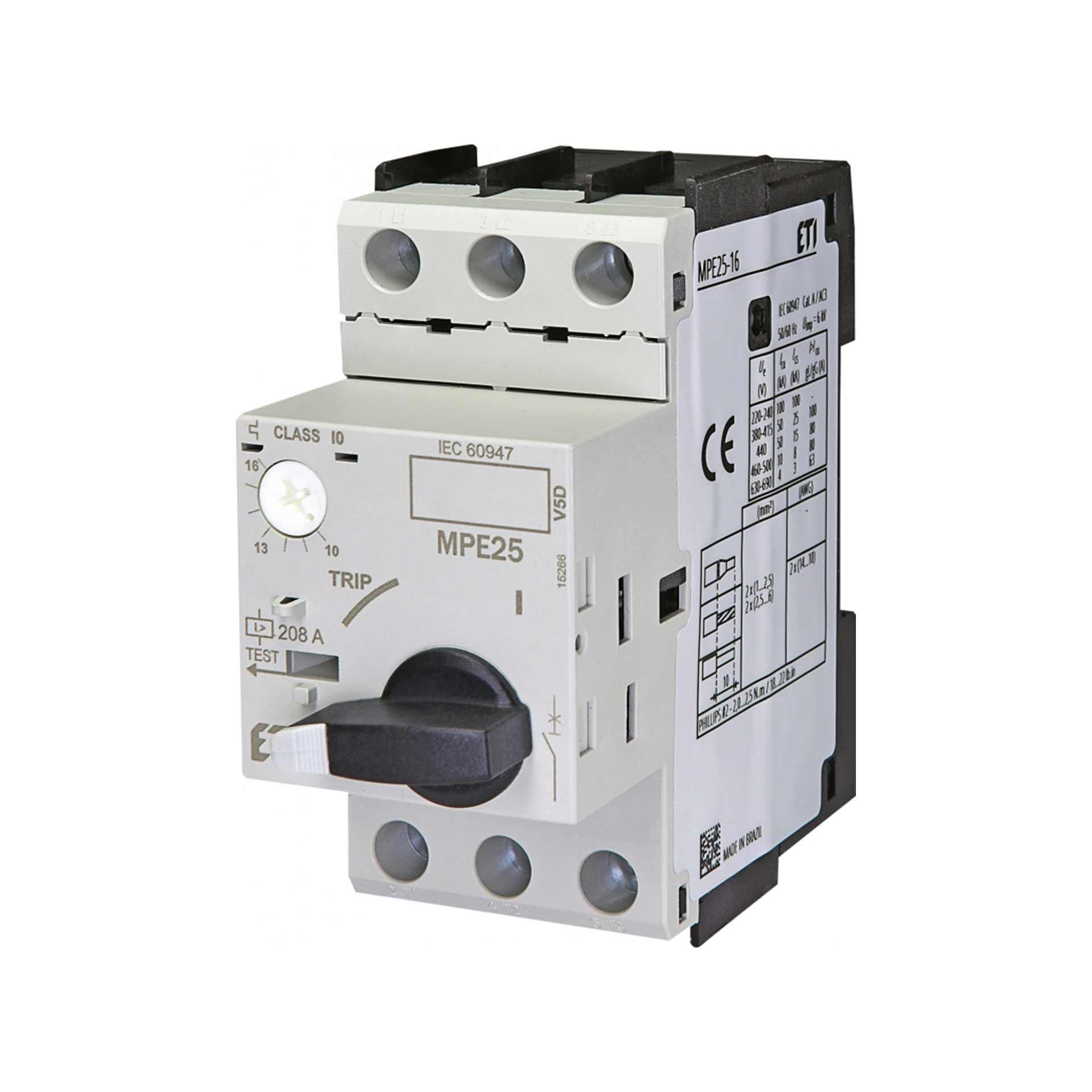 Motorschutzschalter MPE25 / 10 - 16A