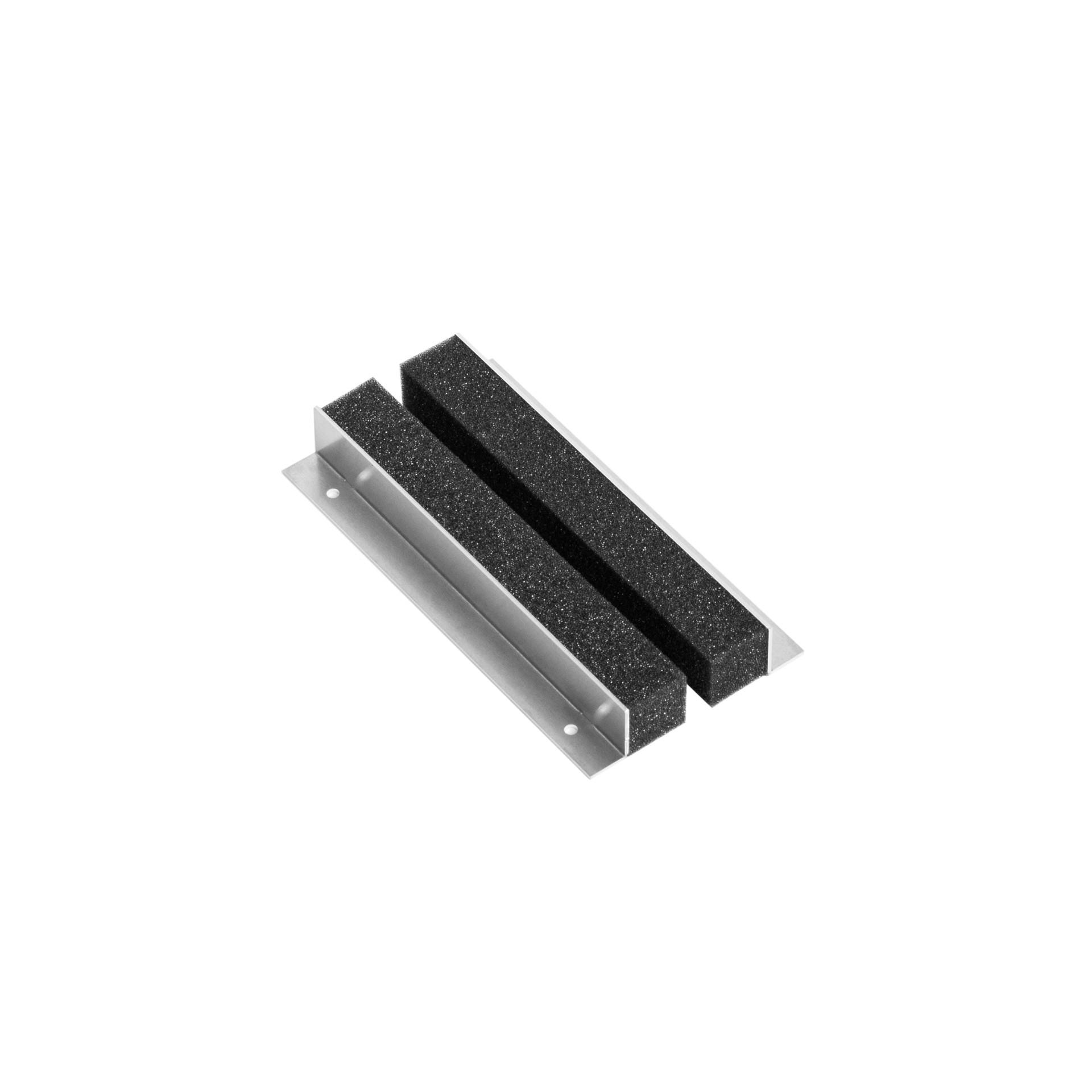 Kabeleinführung Standard 230mm breit für Wandgehäuse, Winkel vorne & hinten 20x30x2mm