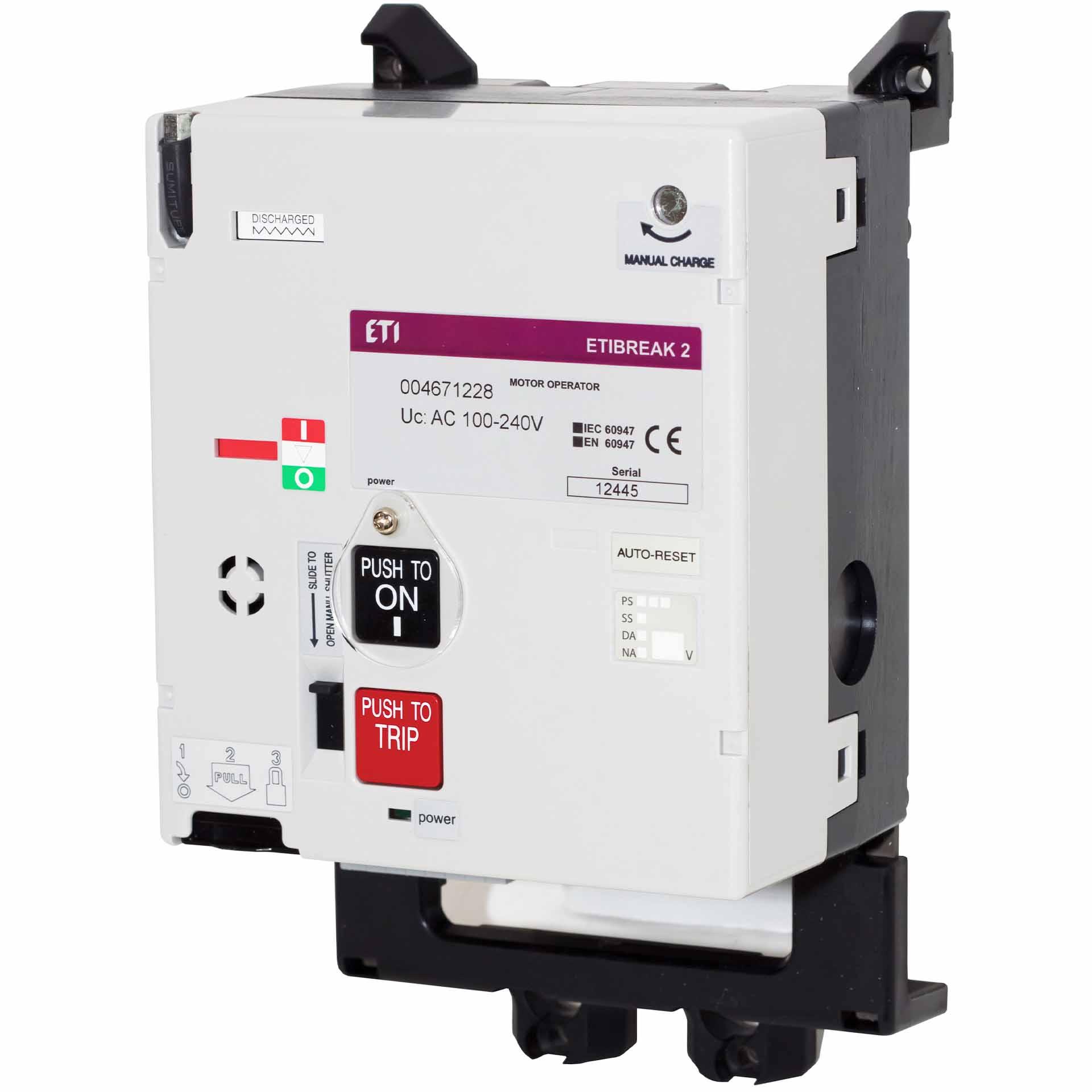 Elektromotorantrieb MO2 630, 100 - 240VAC, für EB2 400-630