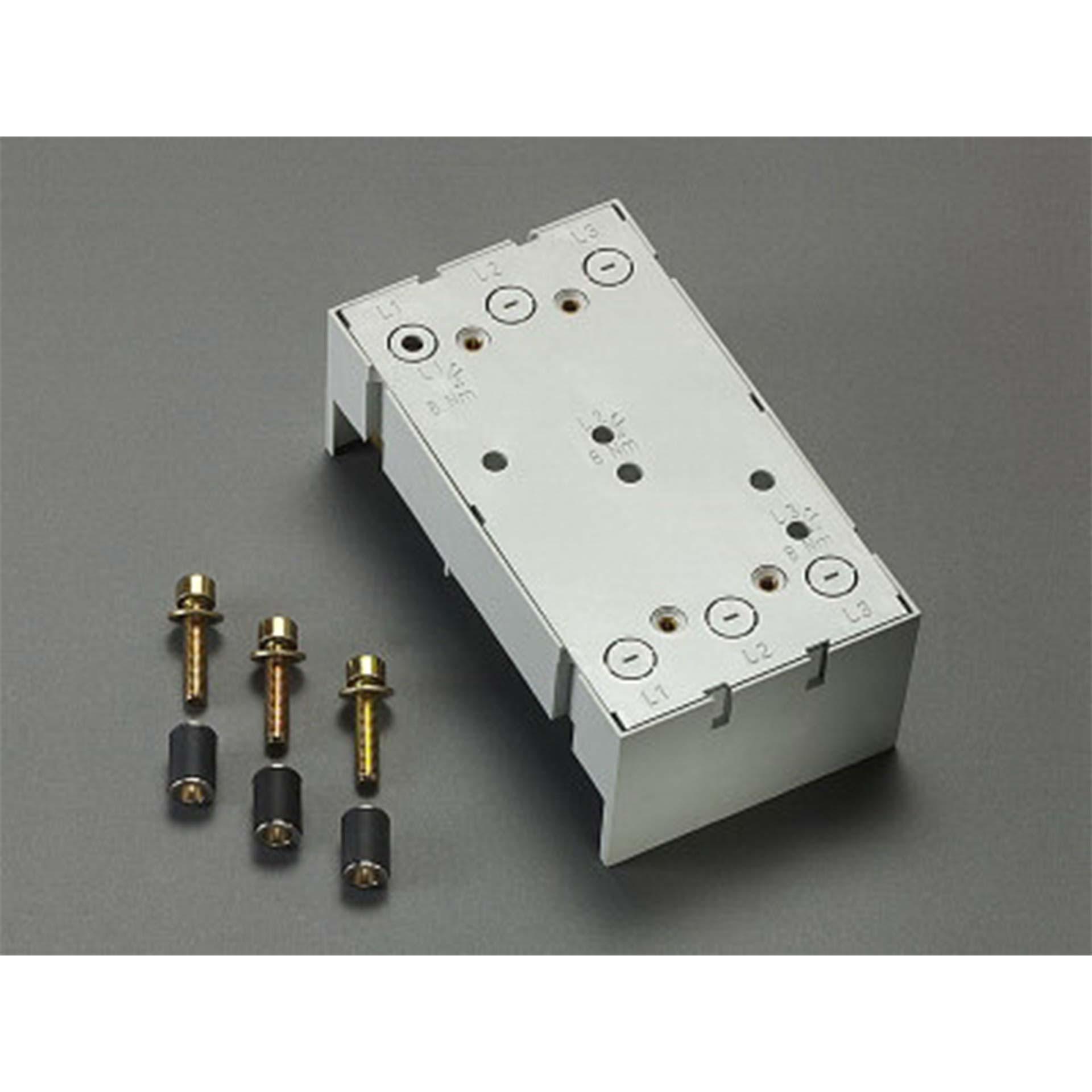 3P Sammelschienenadapter 250A, inkl. CU-Verbinder, 105x190mm