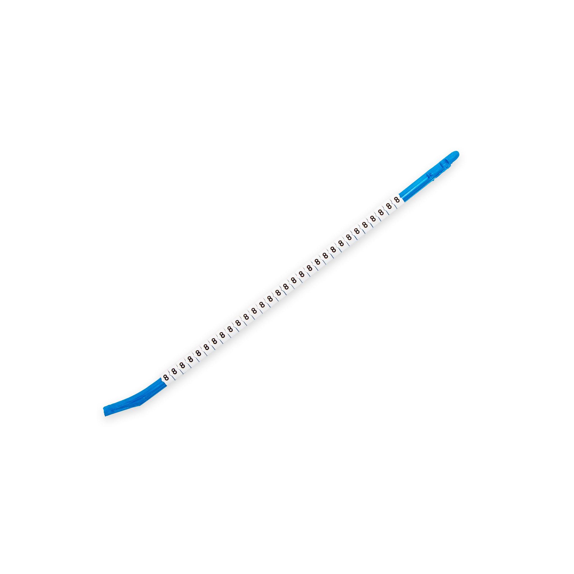 Markiertüllen "9", 0.75 - 1.5mm2, weiss, VPE à 300 Stück