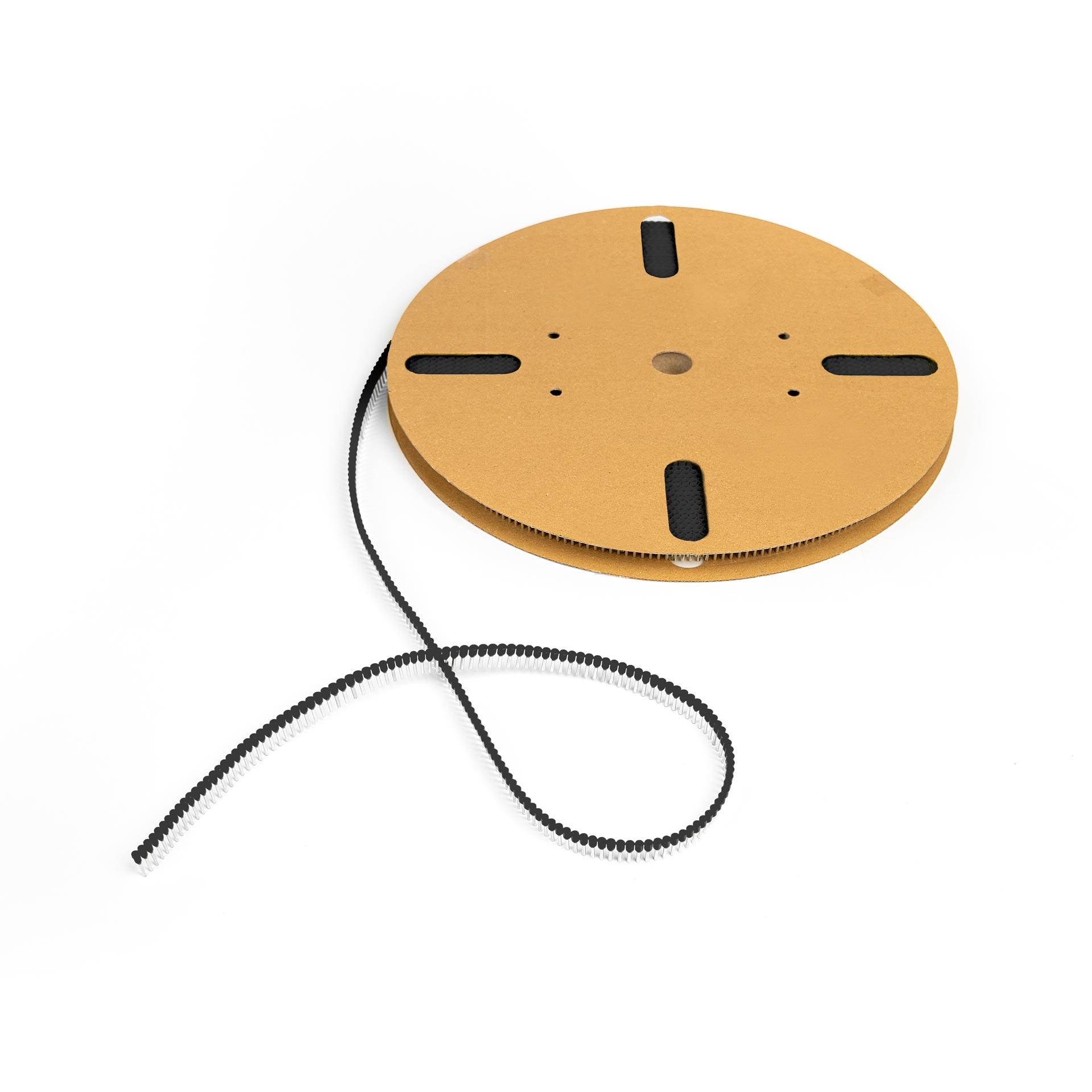 Isolierte Aderendhülsen auf Crimpstar Spule (DIN & TE) schwarz / 1.5mm² / 8mm